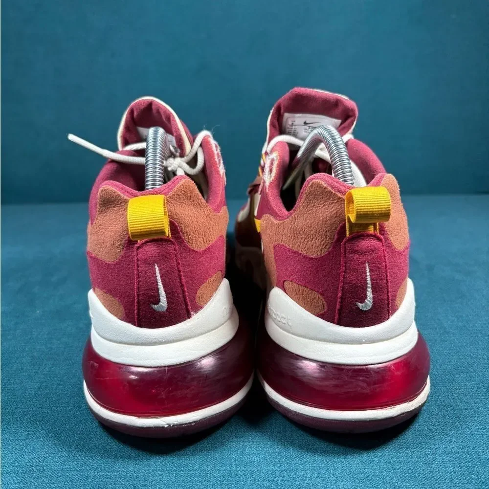 Size 8Men/9.5Women - Nike air max react 270 red shoes